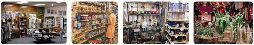 list of gift shops in the USA